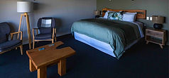 Koru Room overlooking the Tasman Sea on the West Coast