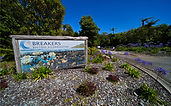 Breakers Boutique Accommodation entrance from the road