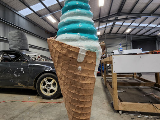 Serving up Delicious Treats with Unique Vehicle Wraps that will turn heads- West Coast softserve