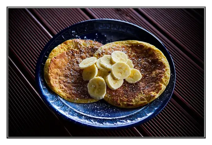 Breakers Boutique Accommodation Breakfast- homemade pancakes- West Coast
