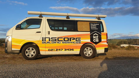 Inscope Building Services Fleet Branding