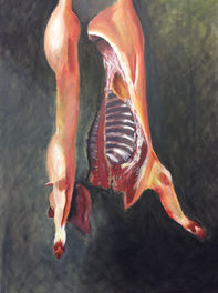 The Manifesto of Living Through Death
Acrylic on Canvas