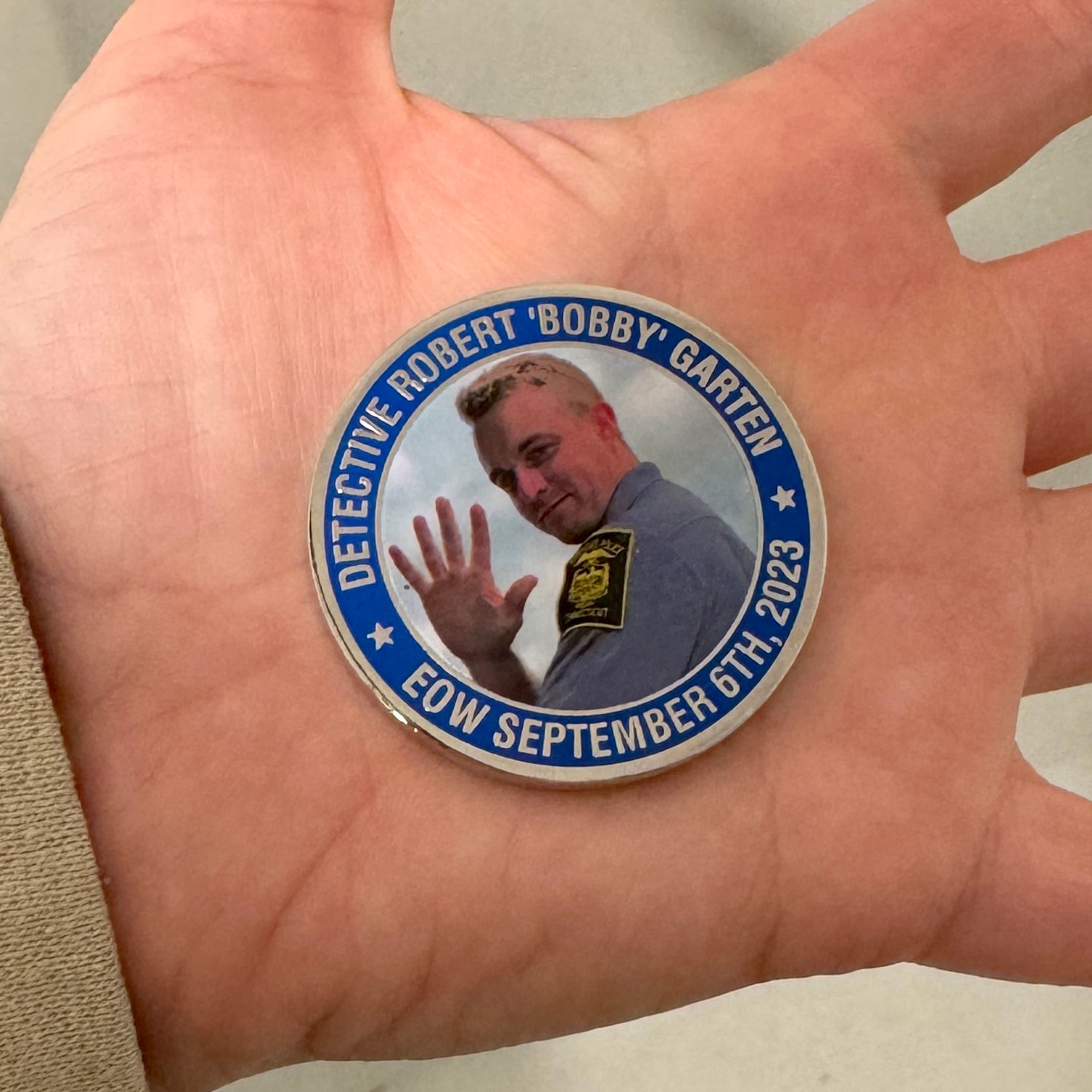 Bobby Fund Challenge Coin