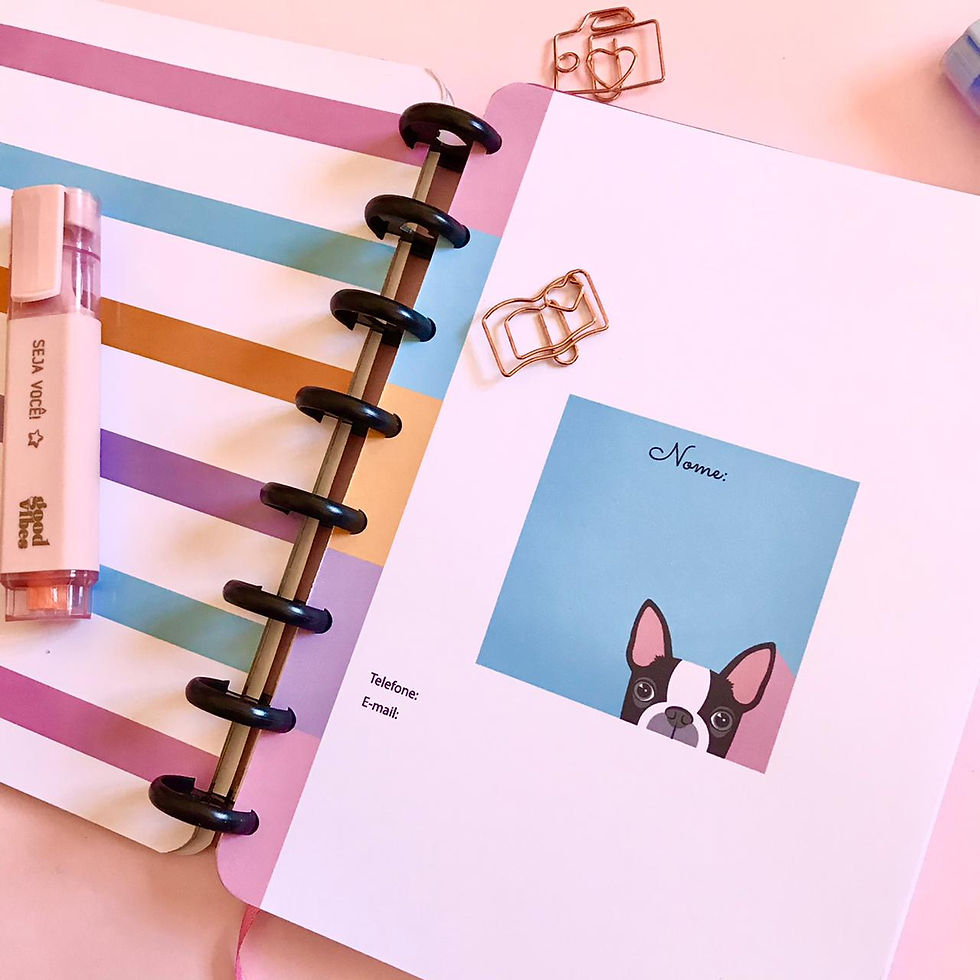 Miniatura: Caderno de Disco A5 Bulldogs