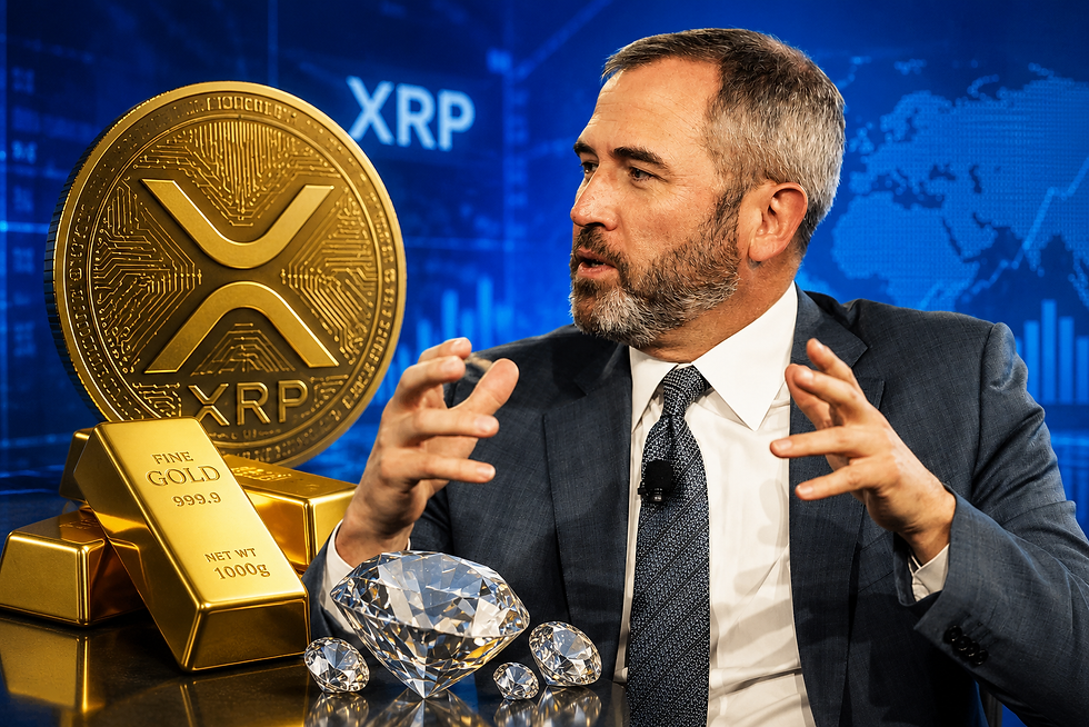 Brad Garlinghouse: XRP Is A Commodity Like Gold And Diamonds