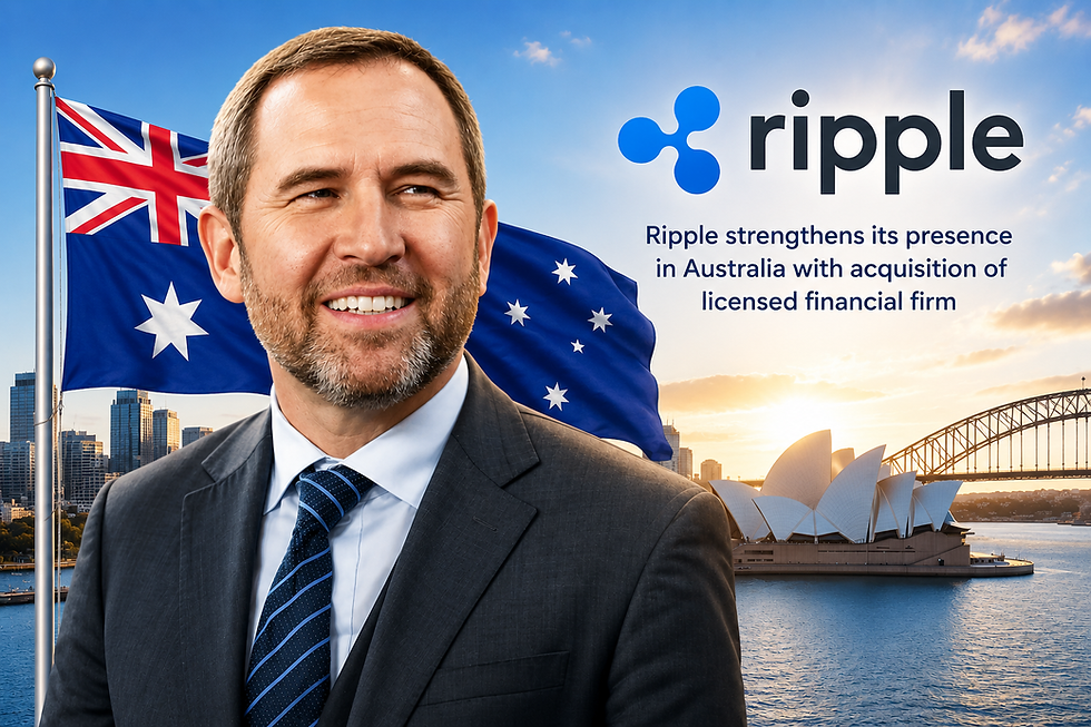 Ripple Recently Acquired a Licensed Financial Firm In Australia