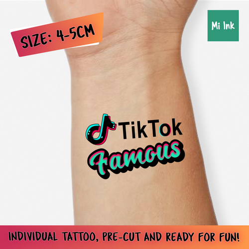 TikTok Famous Temporary Tattoo Mi Ink Tattoos