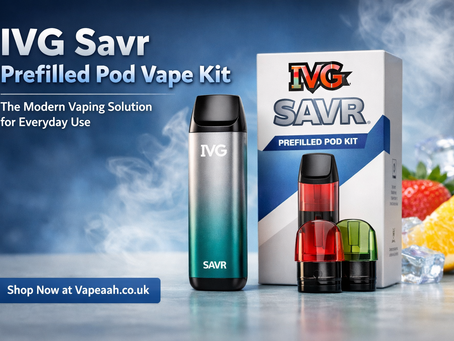 IVG Savr Prefilled Pod Vape Kit: A Modern Way to Vape Every Day