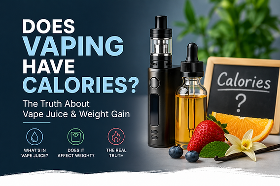 Does Vaping Have Calories? What Vape Users Should Really Know Does Vaping Have Calories? What Vape Users Should Really Know