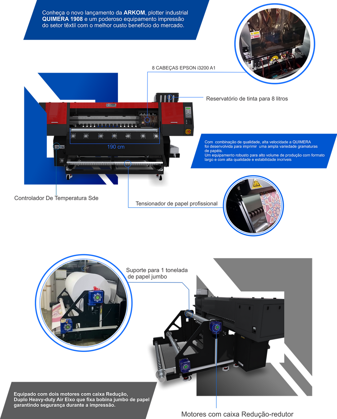 Beneficios plotter de sublimação