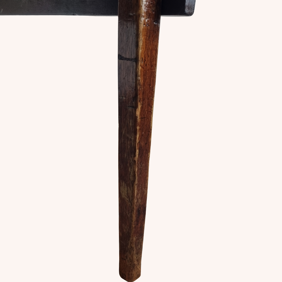 Thumbnail: Mahogany Drop-Leaf Table with Drawer