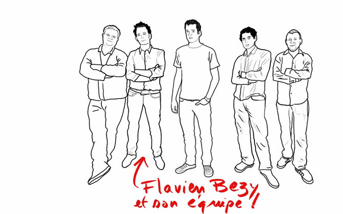 La fine équipe de Line UP !