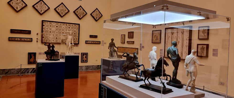 Un viaggio nell’antichità tra arte, storia e mito nel cuore di Napoli. L’itinerario propone una visita al Museo Archeologico Nazionale di Napoli (MANN), uno dei più importanti al mondo per l’archeologia classica. Una tappa essenziale per studenti e docenti, alla scoperta di un patrimonio unico che racconta la grandezza delle civiltà del passato.
PROGRAMMA DELLA GIORNATA
La giornata sarà interamente dedicata alla visita guidata del Museo Archeologico Nazionale di Napoli, ospitato in un edificio monumentale nel centro storico della città. Considerato tra i più prestigiosi musei archeologici a livello internazionale, il MANN custodisce una straordinaria collezione di reperti provenienti dalle città vesuviane di Pompei ed Ercolano, oltre a sculture, mosaici, affreschi, oggetti d’uso quotidiano e testimonianze artistiche di epoca greca e romana.
Durante la visita, gli studenti potranno ammirare sezioni celebri come il Gabinetto Segreto, la collezione Farnese e le sale dedicate all’arte egizia, immergendosi in un percorso ricco di suggestioni storiche, artistiche e culturali. La guida accompagnerà il gruppo con spiegazioni mirate, adatte al livello scolastico, per favorire una comprensione più approfondita e coinvolgente.
Pausa pranzo al sacco a cura dei partecipanti, con possibilità di consumarla in spazi dedicati o nelle vicinanze del museo.