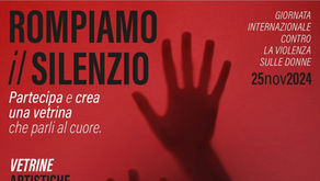 ROMPIAMO IL SILENZIO" contro la violenza sulle donne
