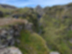 Vue extraordinaire sur le Canyon Mulagljufur en Islande.