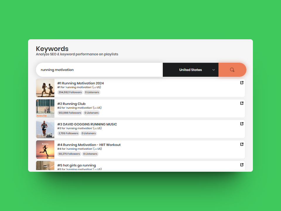 Spotify Keyword Checker