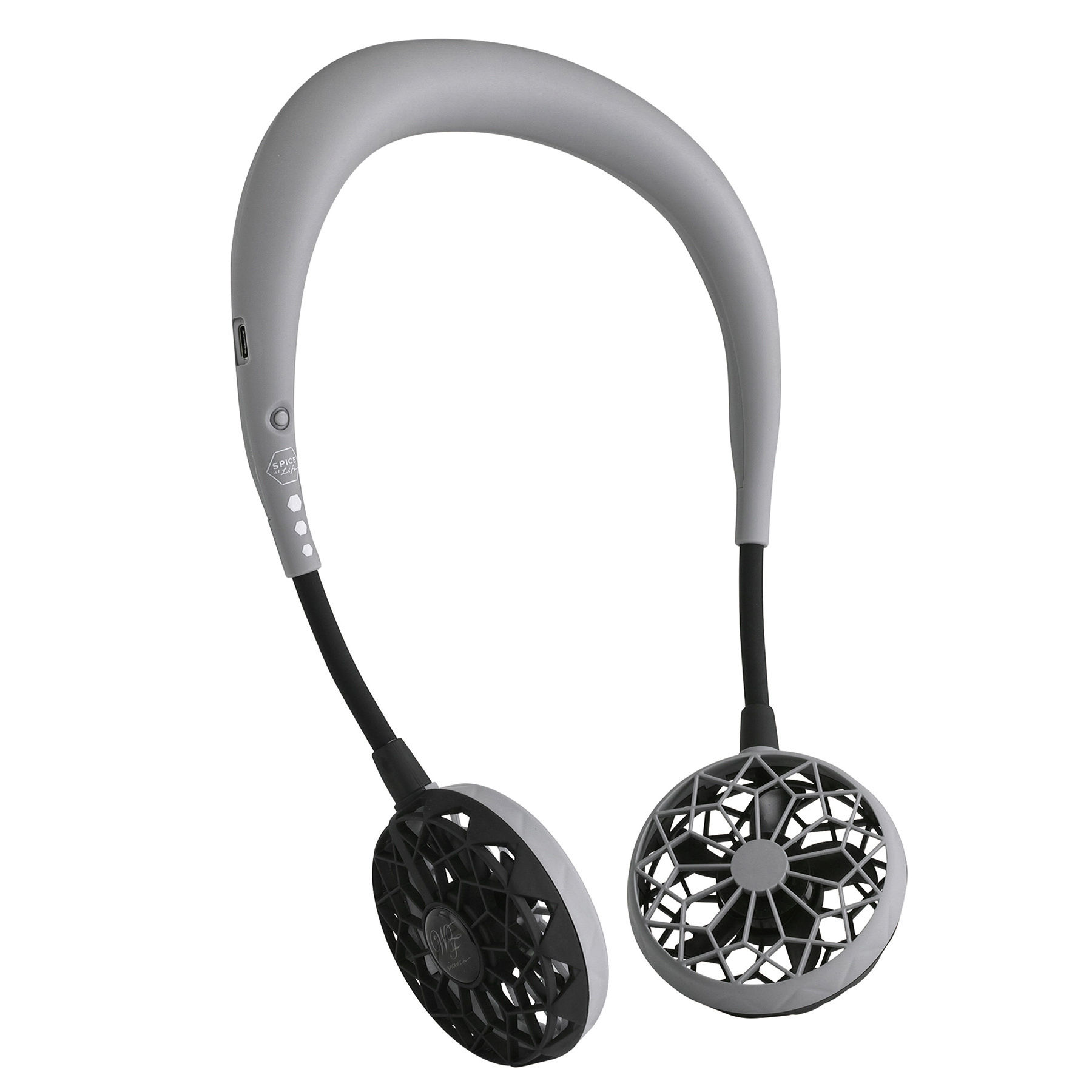 Grey Hands Free Fan v2.0