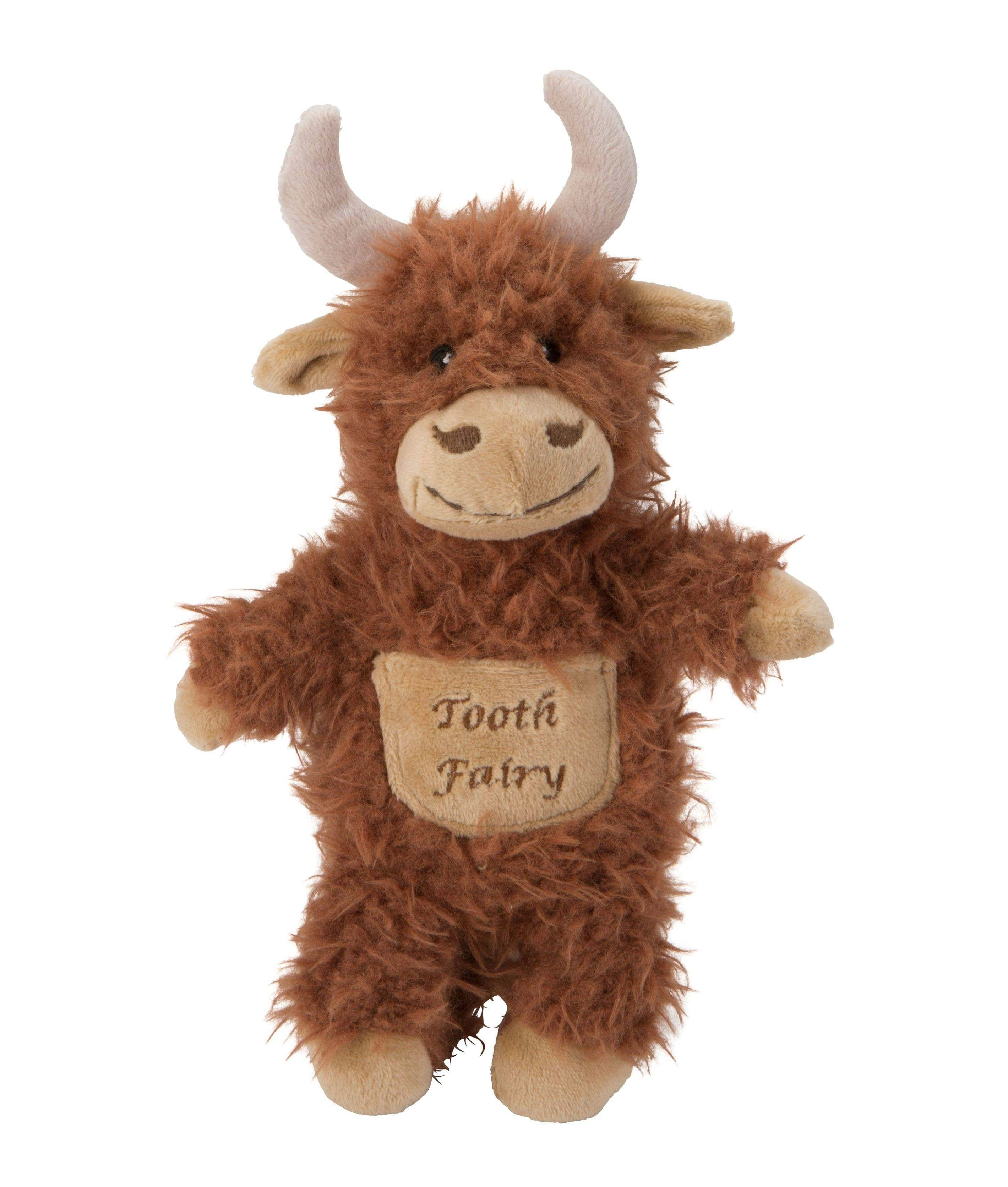 McKenzie the Highland Cow Tooth Fairy Pillow