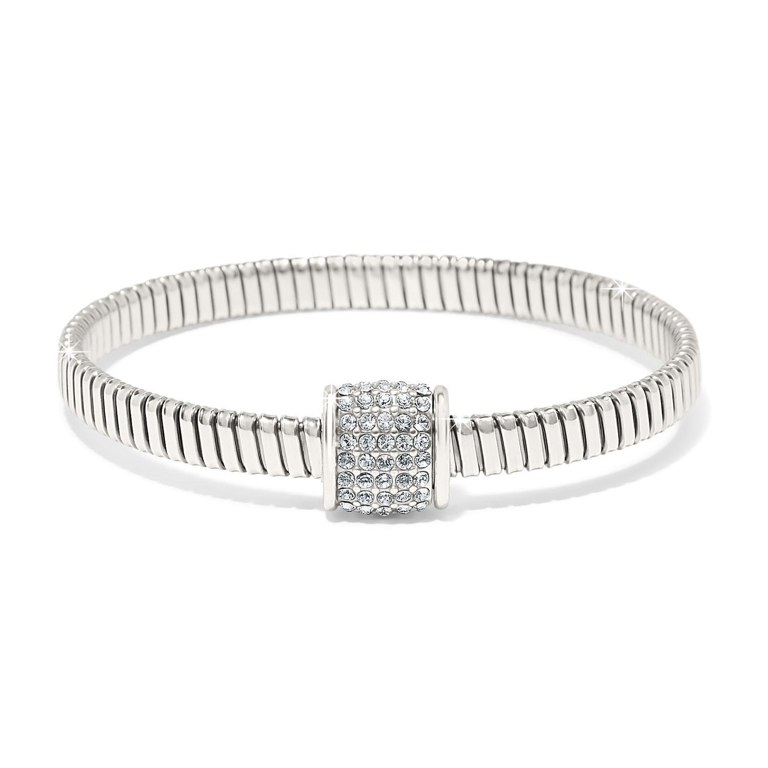 Silver Meridian Solis Spring Bracelet