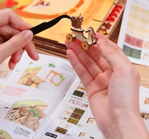 Thumbnail: Mole's Apartment: DIY Book Nook Kit with Dust Cover