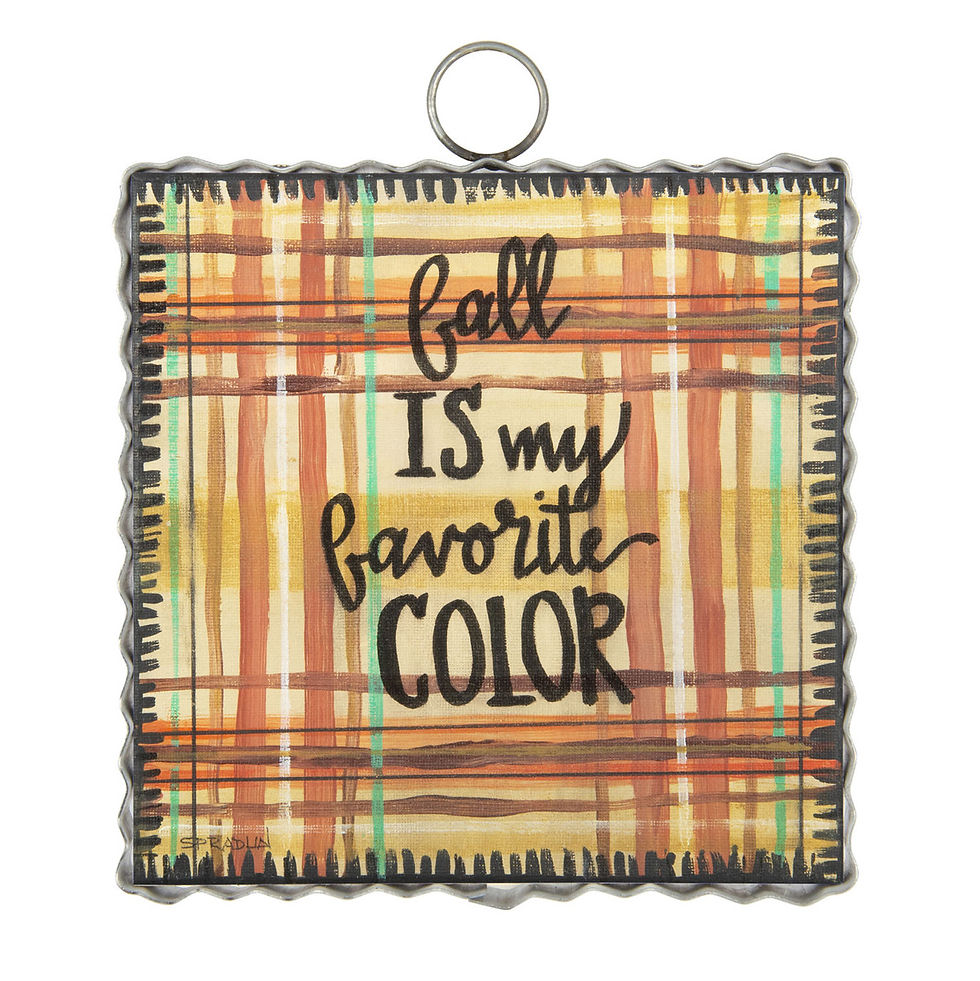 Mini Gallery "Fall is My Favorite Color" Print