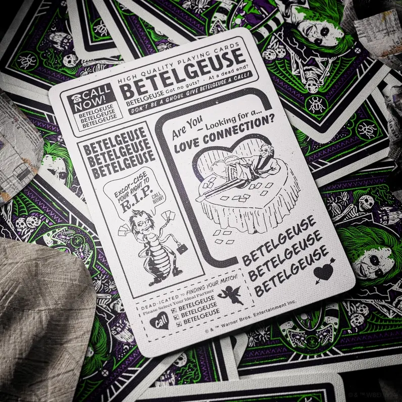 Thumbnail: Beetlejuice Playing Cards