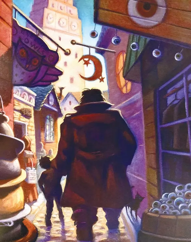 Thumbnail: Knockturn Alley: 1000 Piece Jigsaw Puzzle