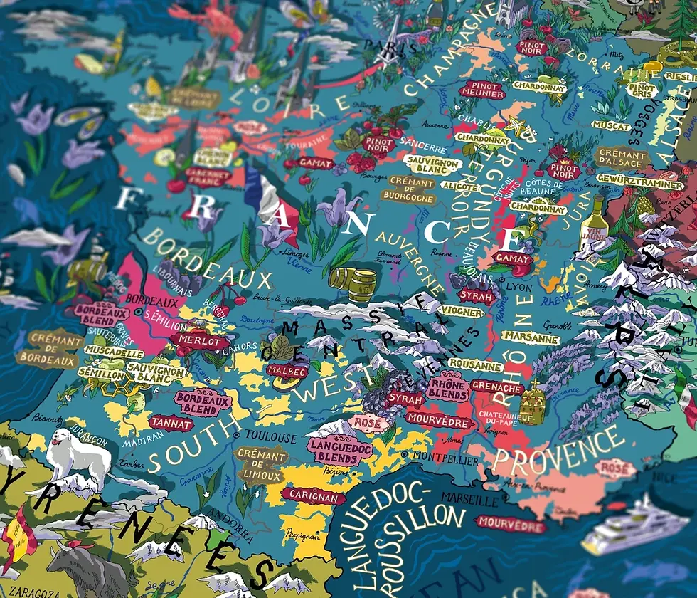 Thumbnail: France Wine Puzzle