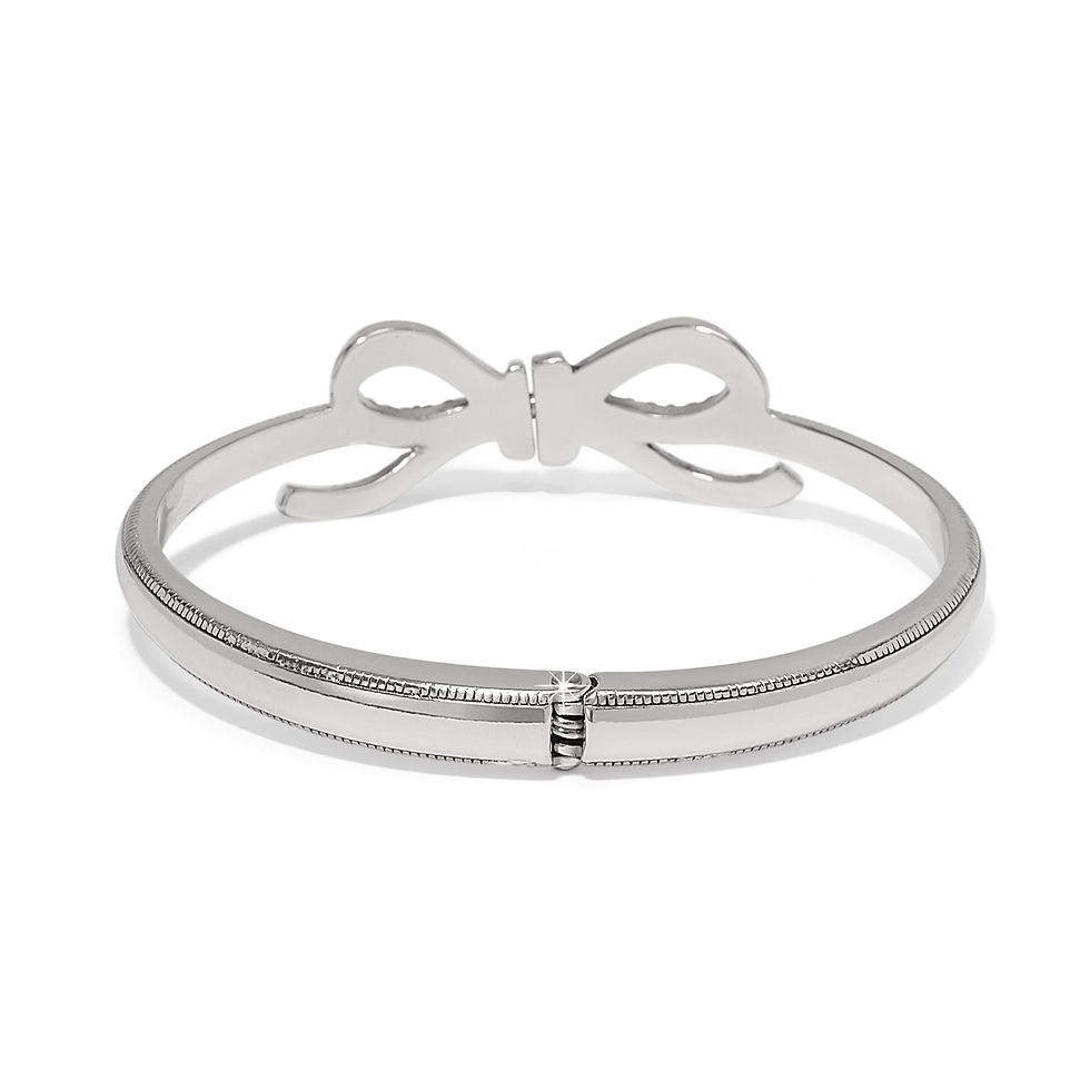 Thumbnail: Illumina Bow Hinged Bangle
