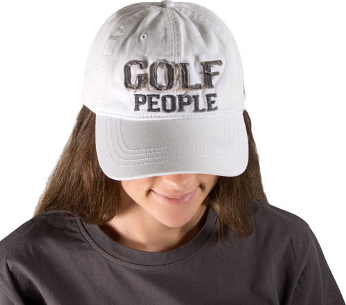 Thumbnail: Golf People White Snapback Golfing Hat