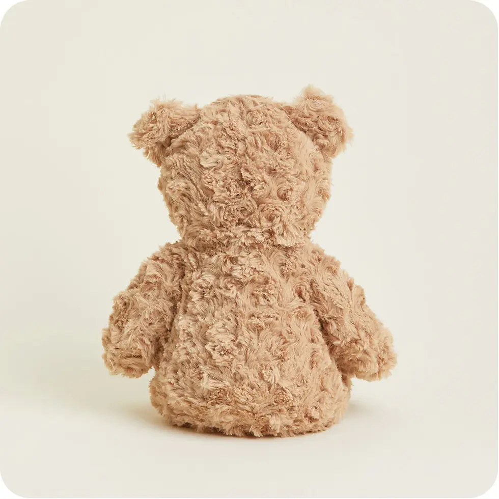 Thumbnail: Warmies Brown Curly Bear