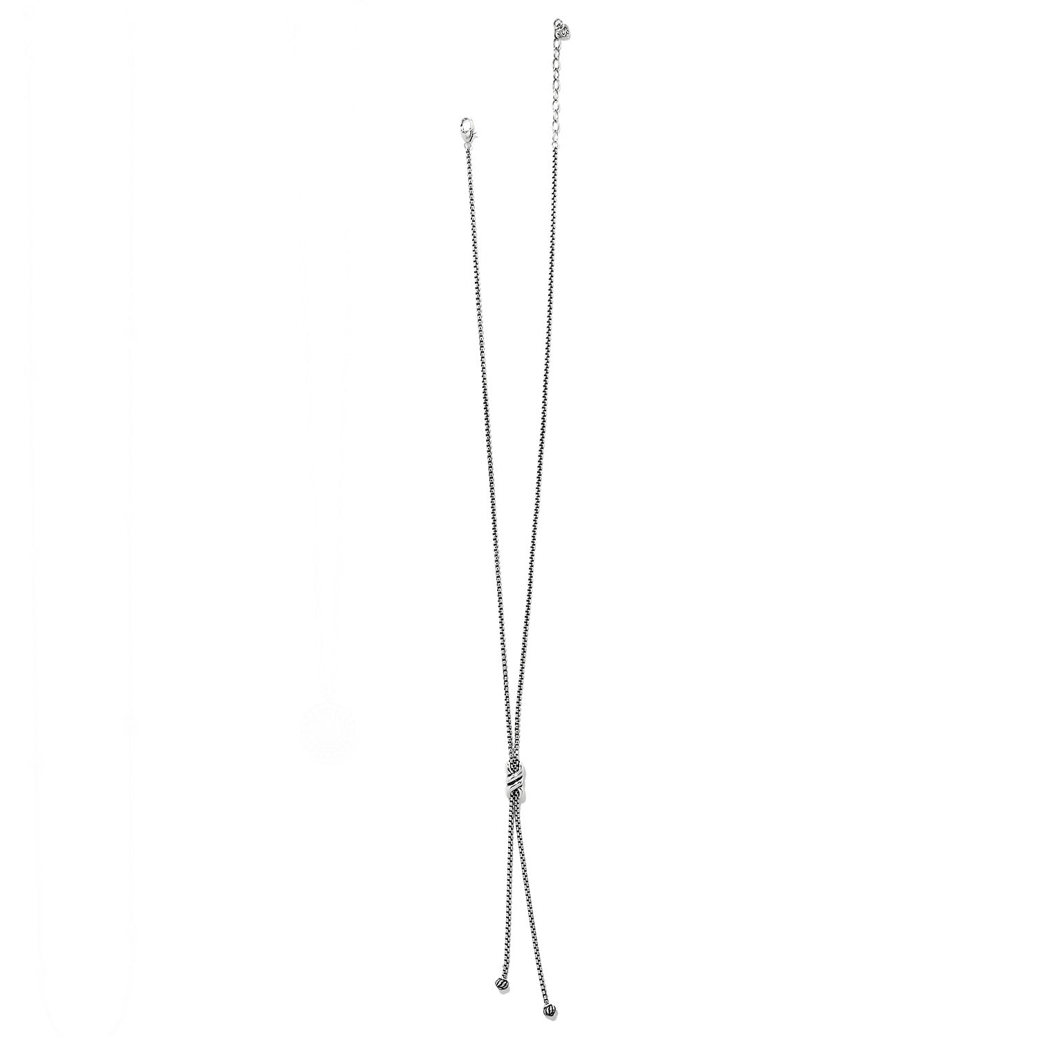Interlok Twist Lariat Necklace