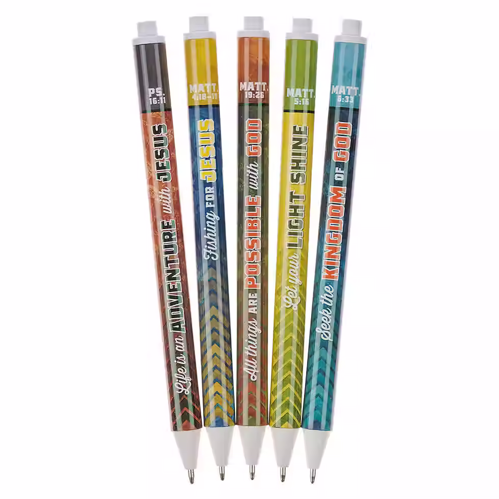 Thumbnail: 5pc Pen Set: Adventure with Jesus