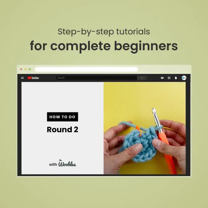 Thumbnail: Jojo the Bunny Beginner Crochet Kit