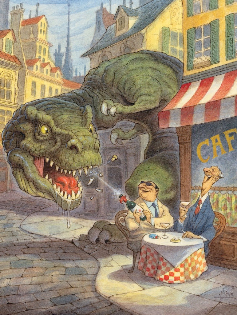 Thumbnail: Jurassic Paris 1000 Piece Puzzle