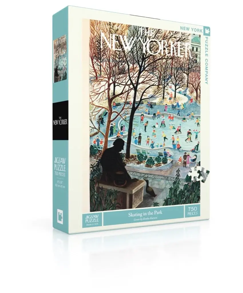 Skating in the Park 750 Piece Puzzle