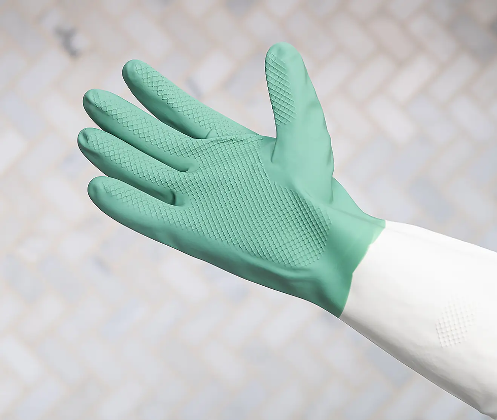 Thumbnail: Green Cleaning & Drinking Reusable Household Gloves