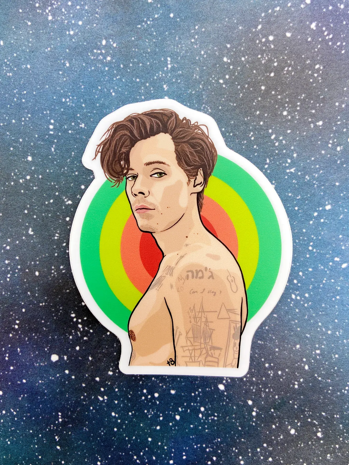 Harry Styles Portrait Sitcker