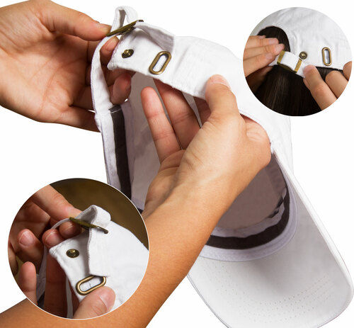 Thumbnail: Golf People White Snapback Golfing Hat