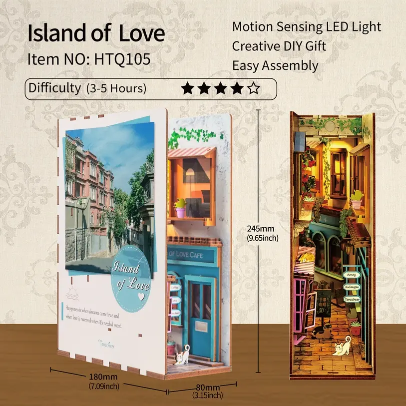 Thumbnail: Island of Love: DIY Book Nook