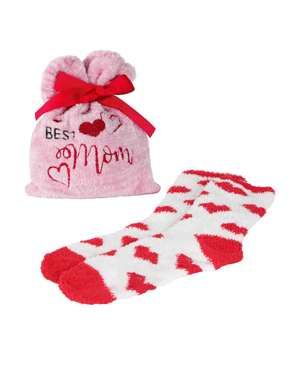 Best Mom Cozy Sock & Gift Bag Set