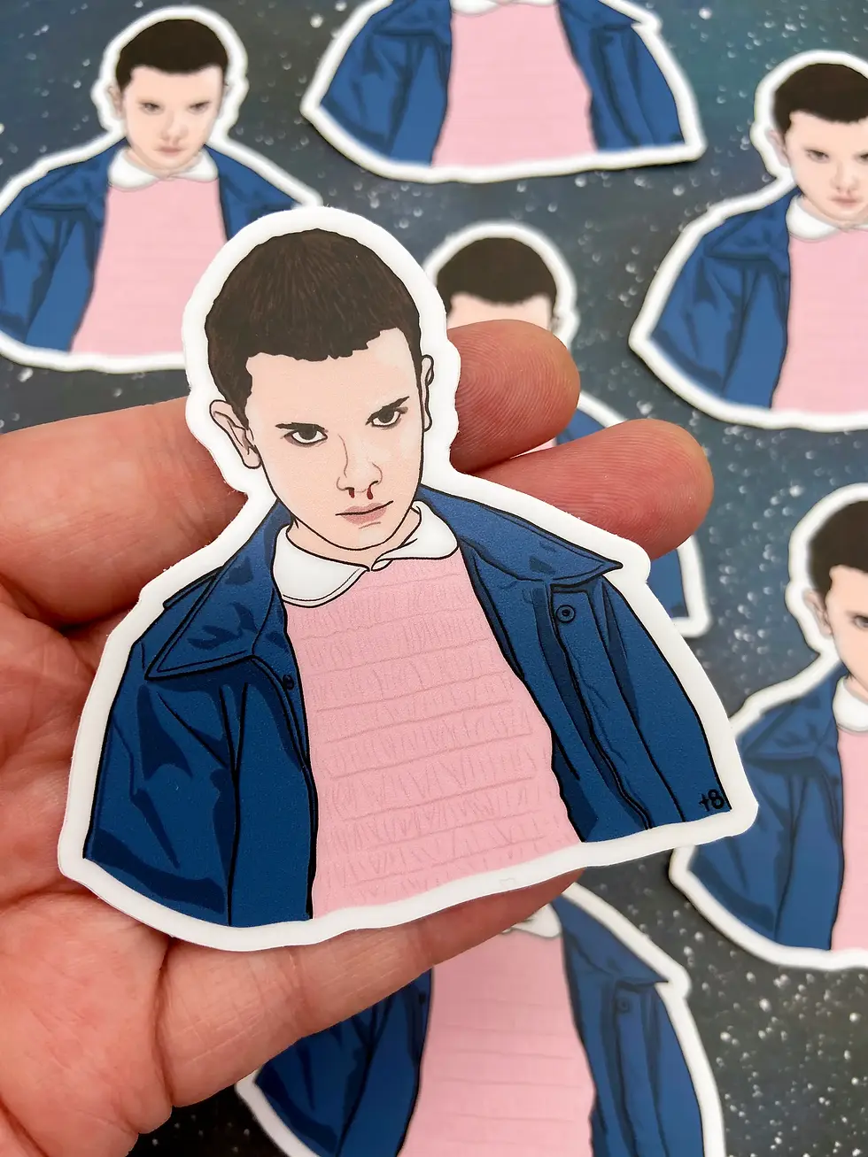 Thumbnail: Eleven Stranger Things Sticker