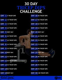 TRICEP DIPS