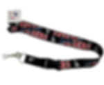 MLB Los Angeles Dodgers lanyard American key chain red white and blue