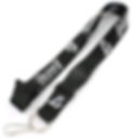 Los Angeles Lakers NBA black lanyard keychain