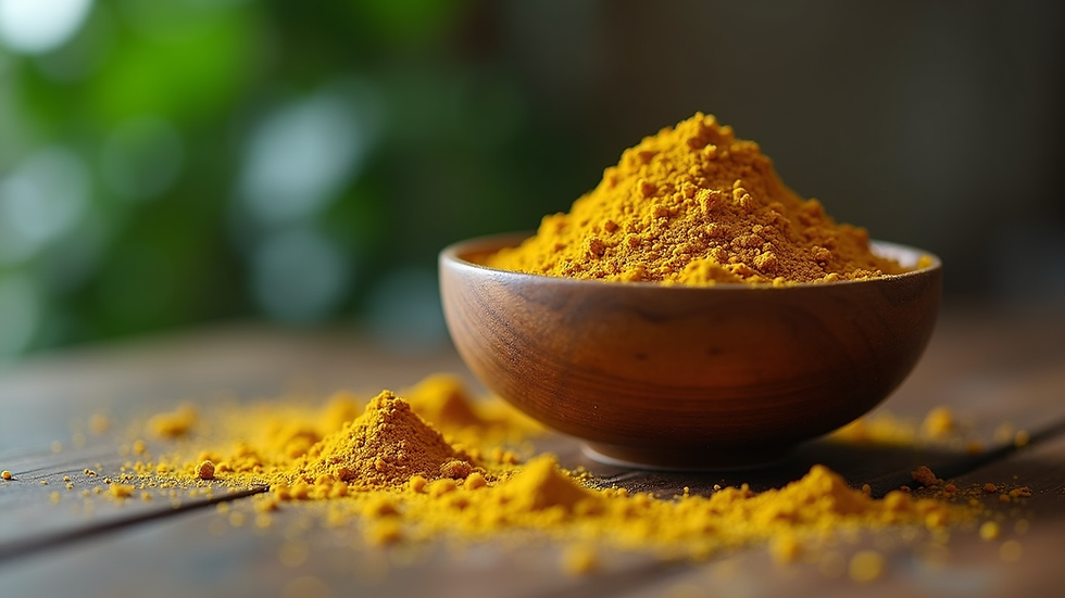 Close-up view of kratom powder in a wooden bowl