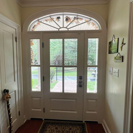 interior painting front entryway door Atmore, AL