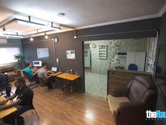 mesa compartilhada coworking