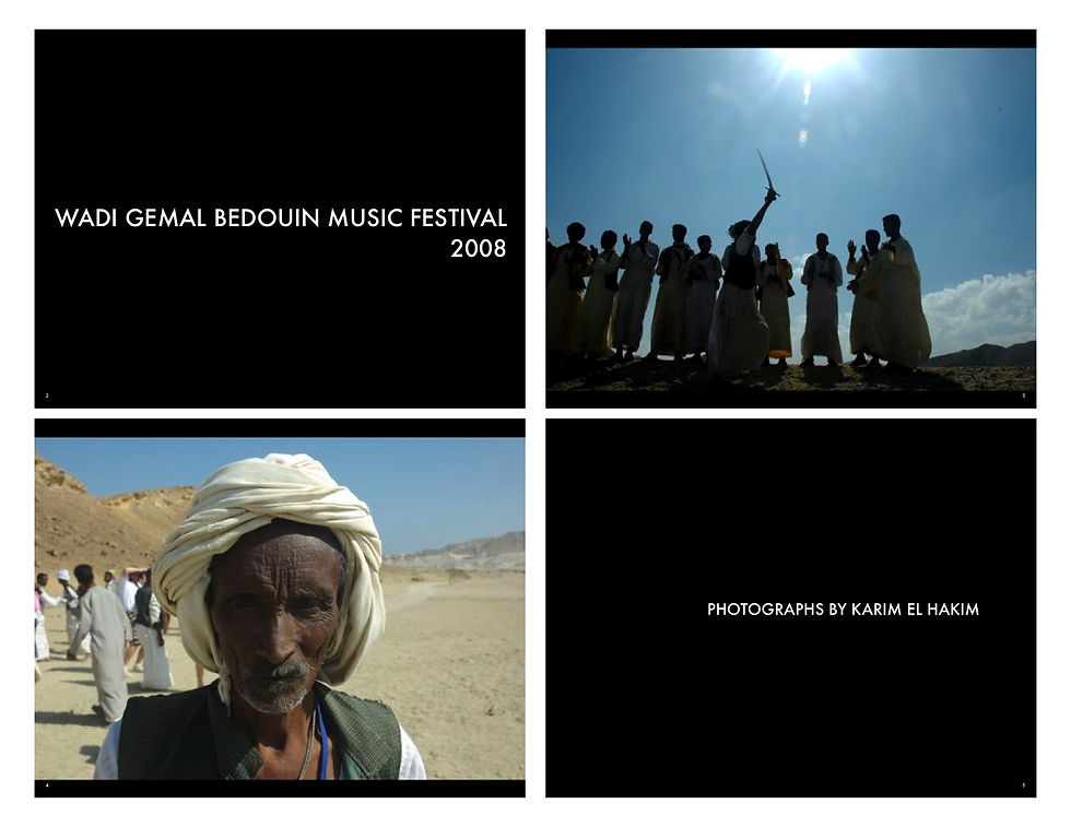 WADI GEMAL BEDOUIN MUSIC FESTIVAL