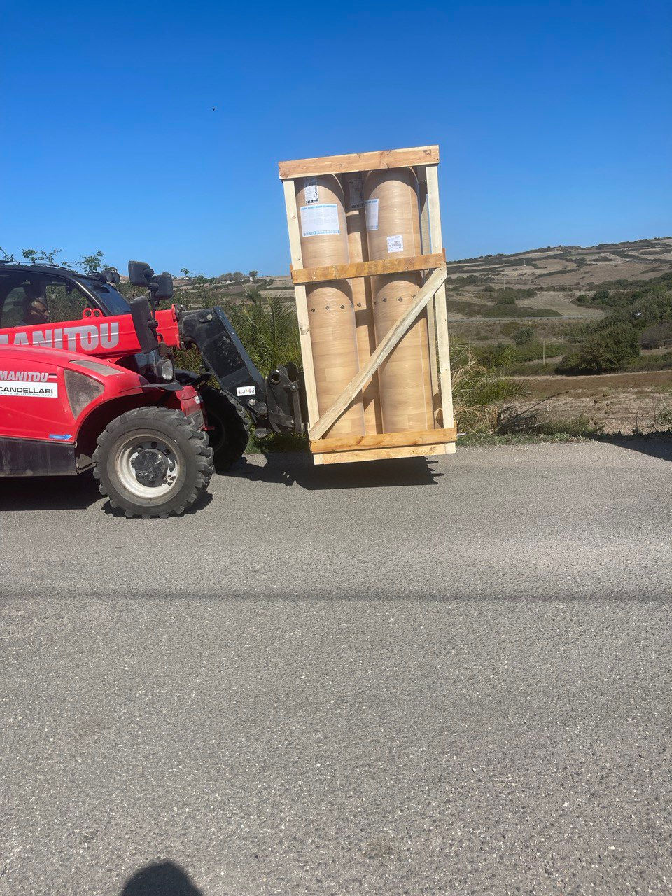 Scarico di pavimento in PVC sportivo per una palestra a Sassari